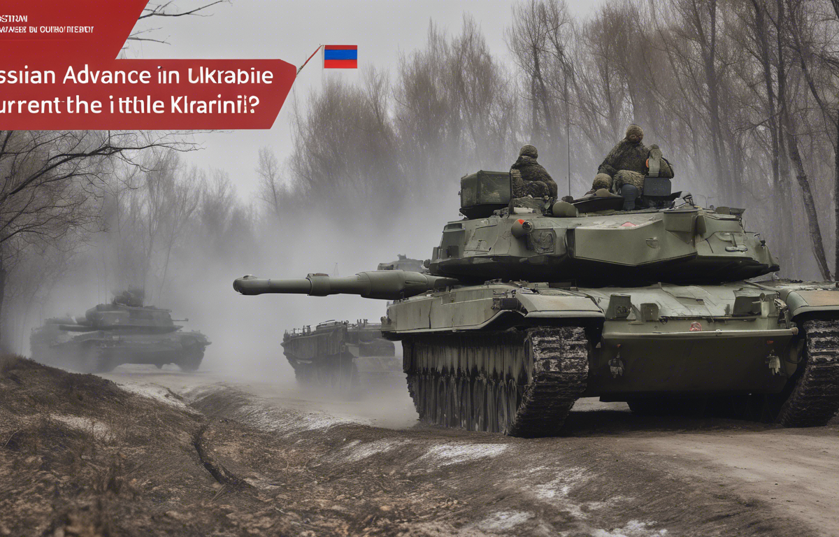 L’avancée russe en Ukraine : Où en est la situation actuellement ?
