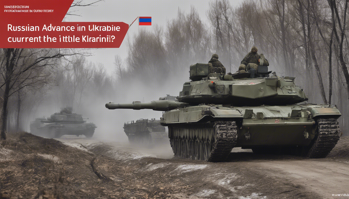 découvrez l'avancée russe en ukraine et l'état actuel de la situation dans cette région volatile.